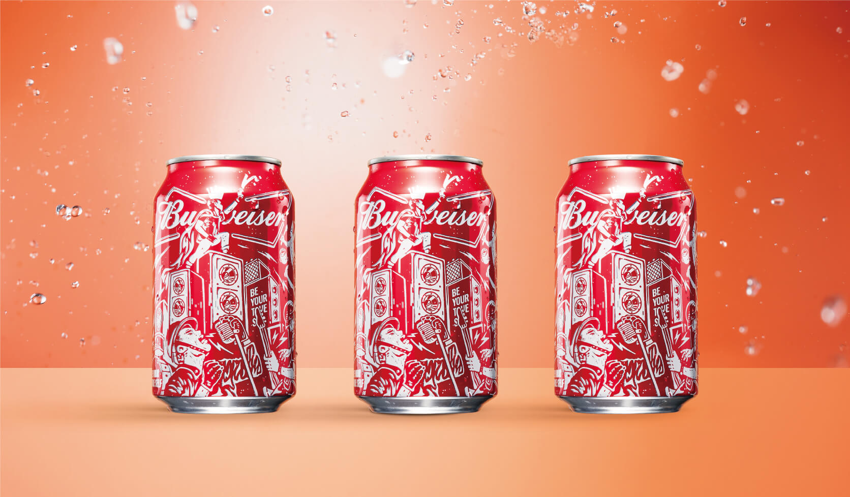 Budweiser 百威啤酒 產品包裝設計 Budweiser 百威啤酒 產品包裝設計