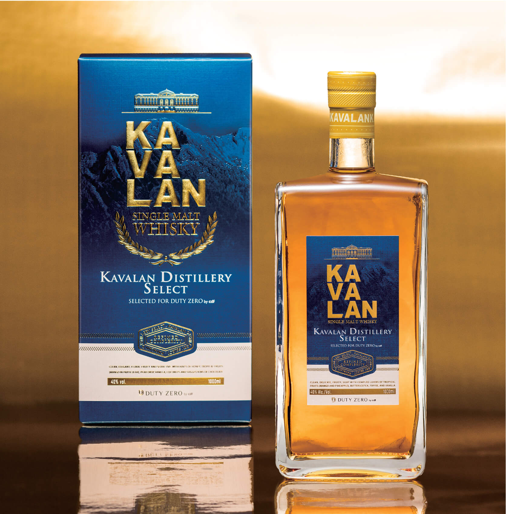 KAVALAN Distillery 威士忌包裝設計