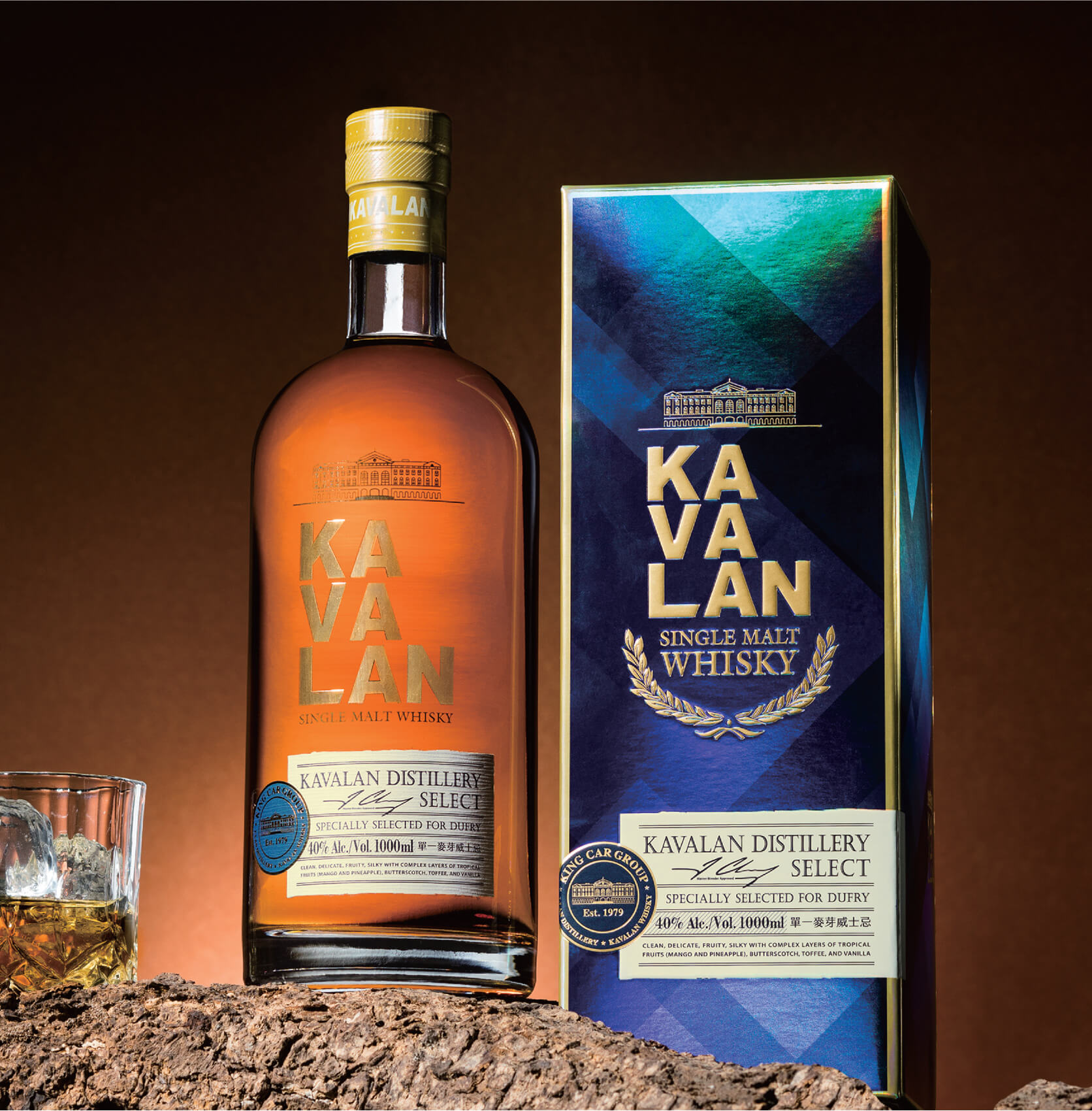KAVALAN噶瑪蘭威士忌 酒品包裝設計