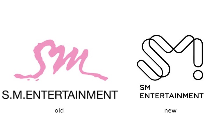 SM娱乐 logo设计