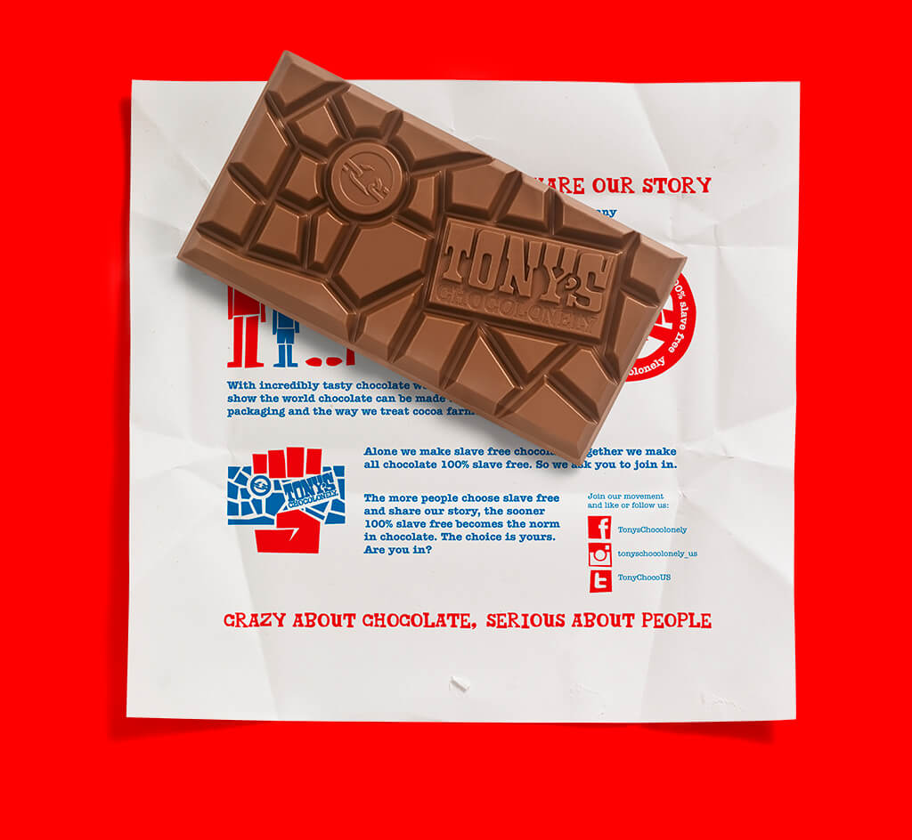 2021包装趋势 tony's chocolonely