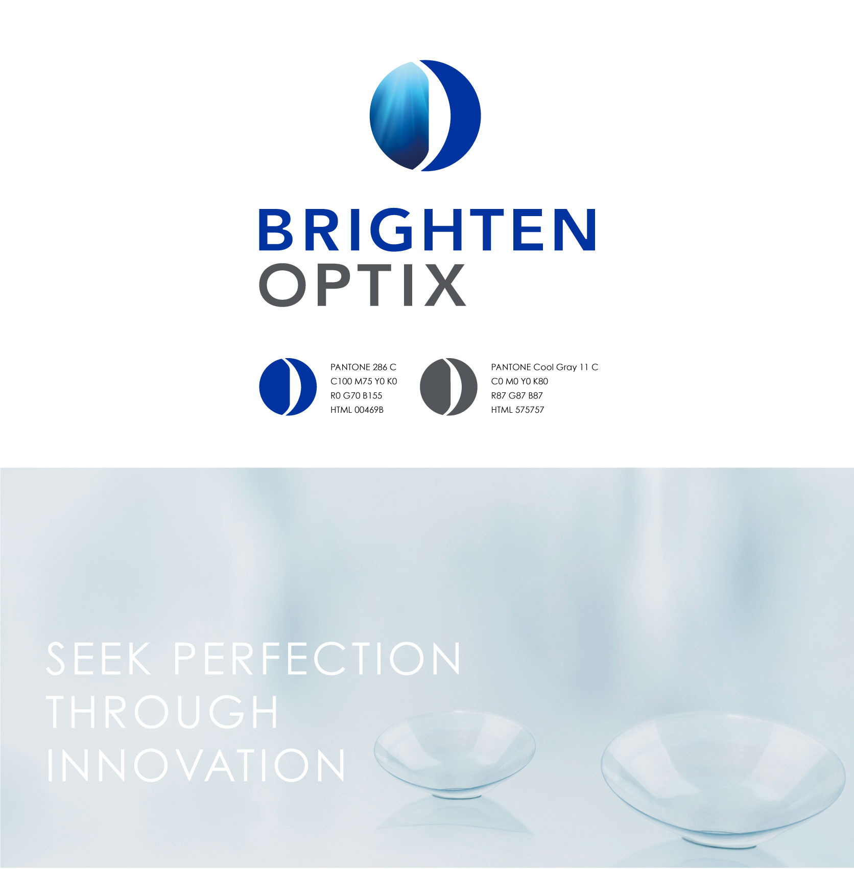 BRIGHTEN OPTIX brand design